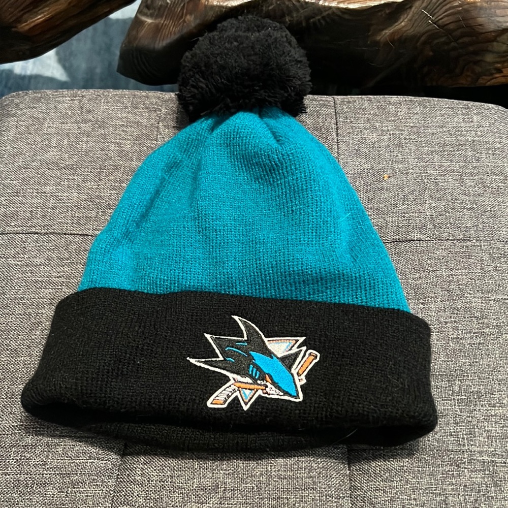 San Jose sharks beanie